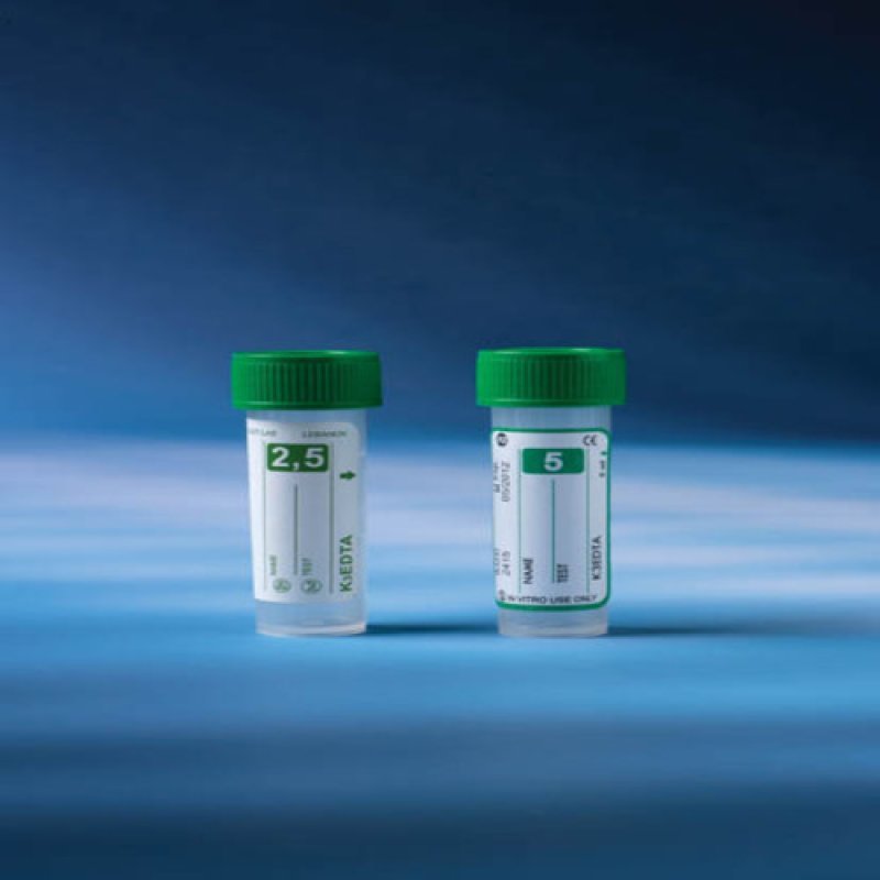 Blood Collection Tubes 2.5ML & 5ML Screw Cap- Flat Bottom-K3EDTA
